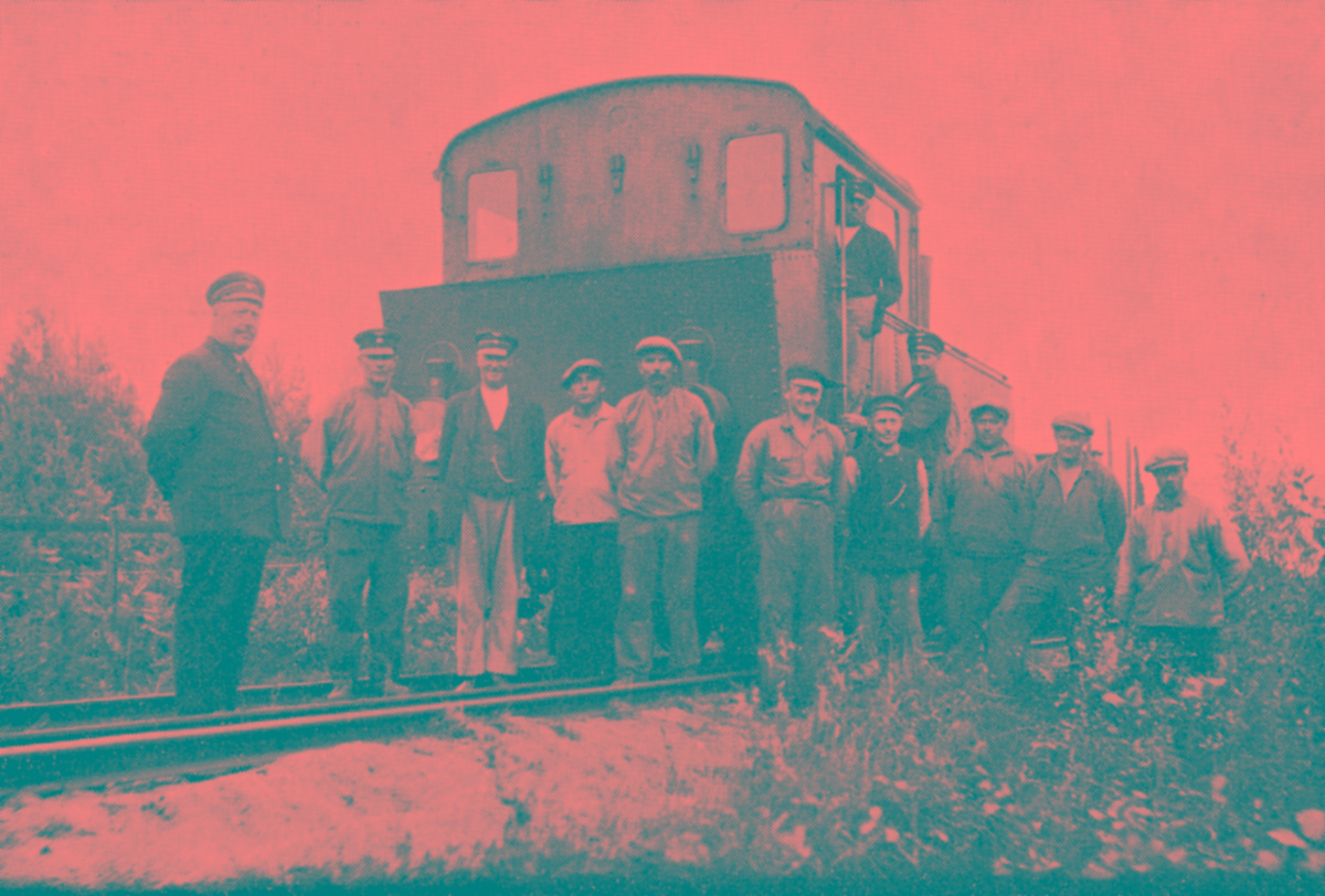 DHJ miljö Lövstabanan 1933 Ba-arb fr DHJ-boken Lennart Liljendahl.jpg