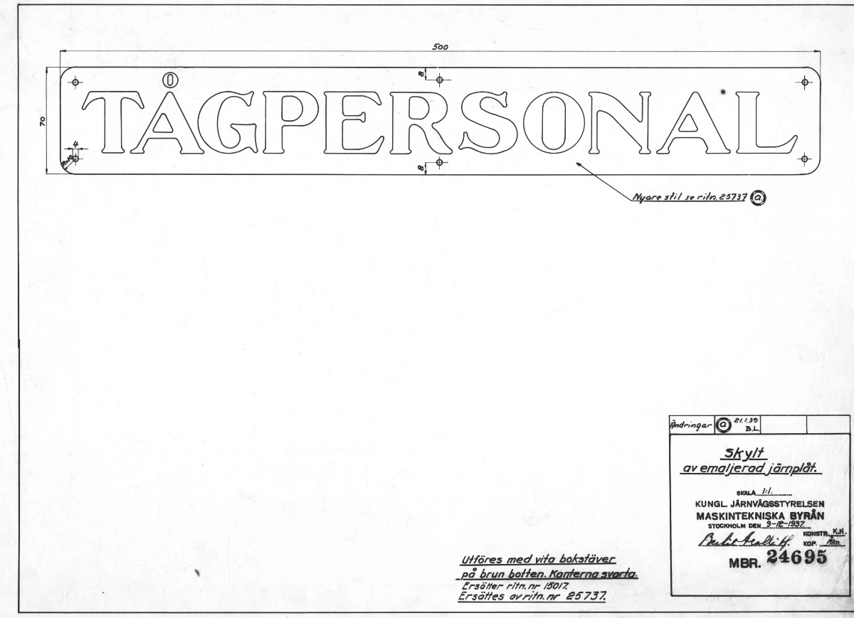 Mbr 24695 skylt TÅGPERSONAL 1937.jpg