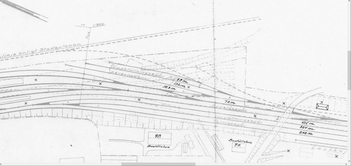Södertälje central förslag 1912 gamla lokstationen.jpg