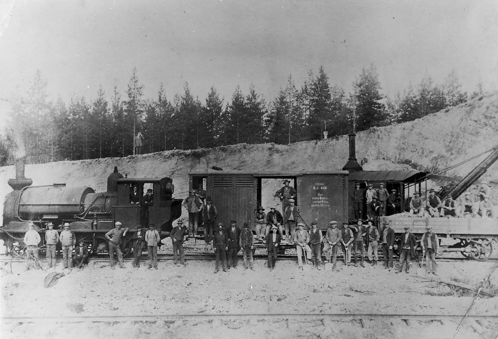 89 Pa 1926 Boda grusgrop foto Nybergska saml Järnvägsmuseet.jpg